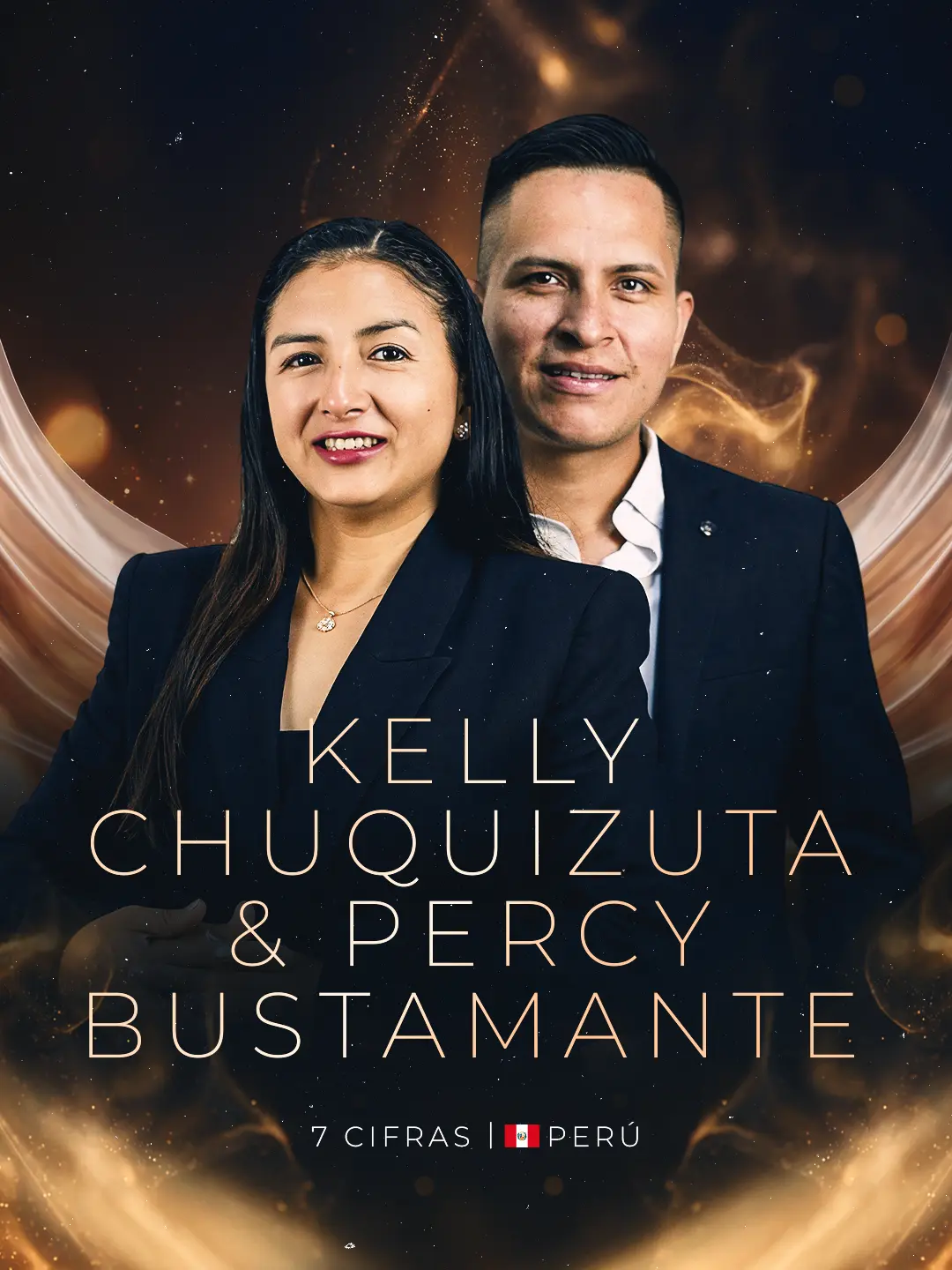 Kelly Chuquizuta y Percy Bustamante